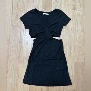 Abercrombie black mini dress